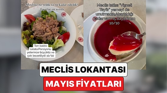 Bir İçerik Üreticisi, TBMM Lokantası’ndaki Menünün Fiyatını Paylaştı: Aynı Menü Dışarıda Ne Kadara Mal Olur?
