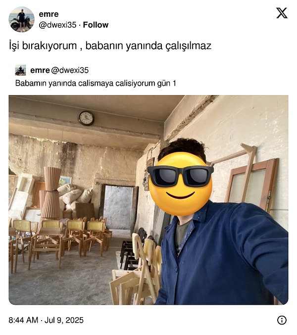 Yarım günü doldursaydın.