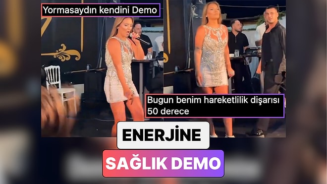 Bu Sıcakta Ancak Bu Kadar: Demet Akalın'ın Aşırı Efor Sarfettiği Enerjik Dansı Dillere Düştü