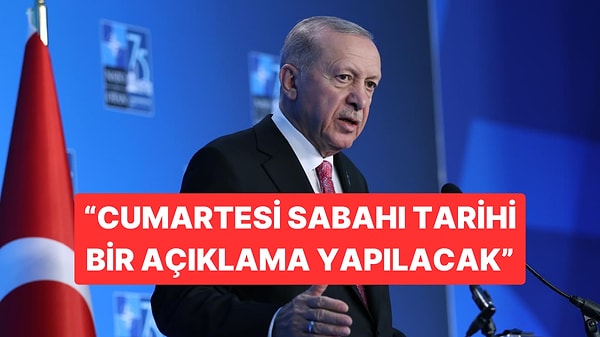 AK Parti Sözcüsü Ömer Çelik: "Cumhurbaşkanımız Cumartesi Sabahı Tarihi Bir Açıklama Yapacak"