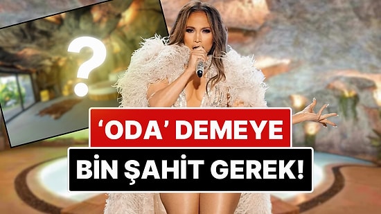 Antalya Konseri İçin Türkiye'ye Gelen Jennifer Lopez'in Kalacağı Mağara Temalı Suiti Görmelisiniz!