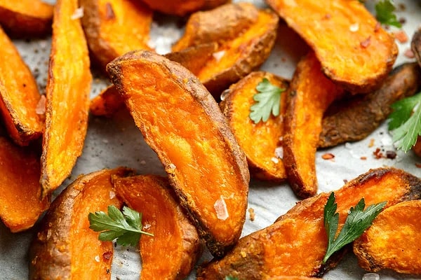 5. Tatlı Patates Dilimleri