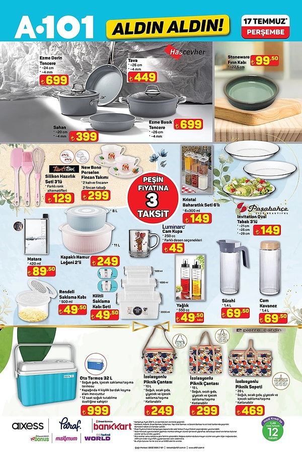 Hascevher Ezme Derin Tencere 24 cm 699 TL
