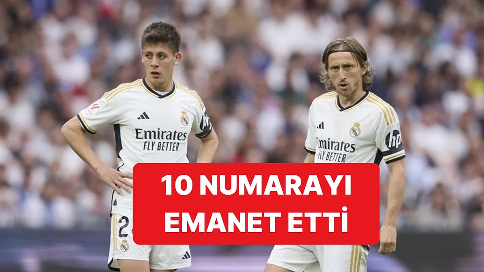 Real Madrid'e Veda Eden Luka Modric'ten Arda Güler'e 10 Numaralı Duygusal Veda