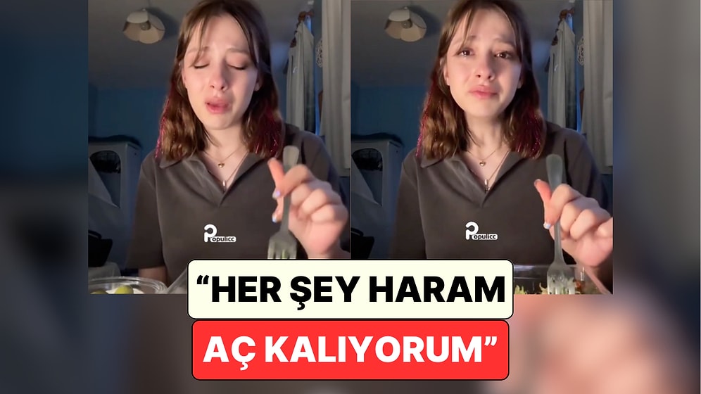 İngiltere'ye Giden Bir Türk Hiç Helal Yemek Bulamadığı İçin Hüngür Hüngür Ağladı