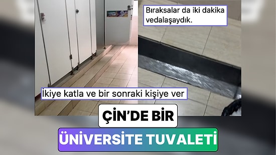 Çin'deki Bir Üniversitede Bulunan Kanal Sistemli Tuvalet Mideleri Altüst Etti