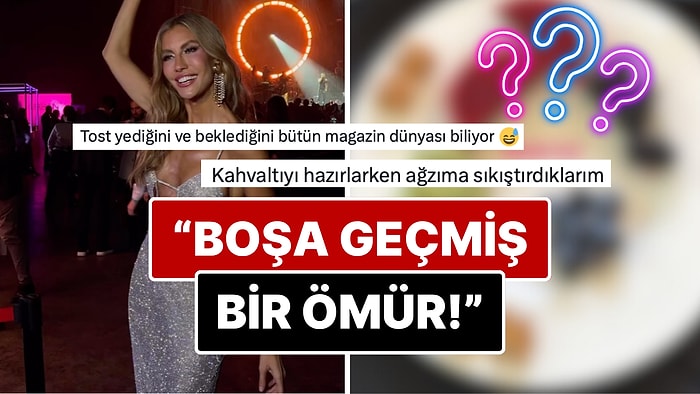 Kereviz Sapıyla Beslendiğini Açıklayan Çağla Şıkel'in Yeni Kahvaltı Tabağı X'te Goygoy Tufanı Estirdi!