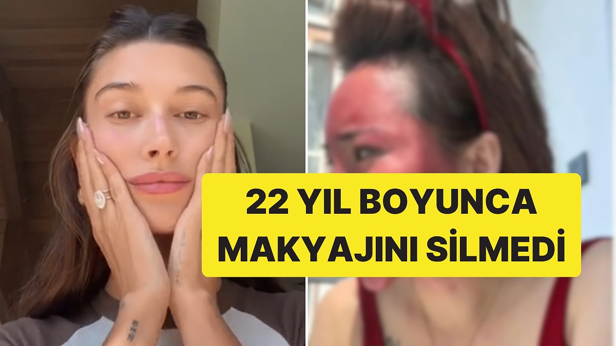Kızlar, Üşenmek Yok! 22 Yıl Boyunca Makyajını Temizlemeden Uyuyan Kadın Tanınmaz Hale Geldi
