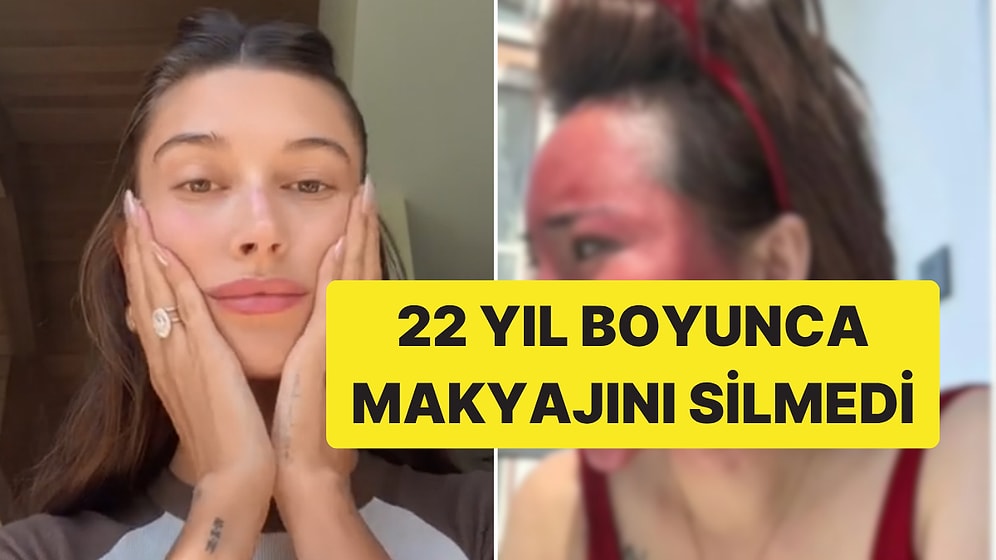 Kızlar, Üşenmek Yok! 22 Yıl Boyunca Makyajını Temizlemeden Uyuyan Kadın Tanınmaz Hale Geldi