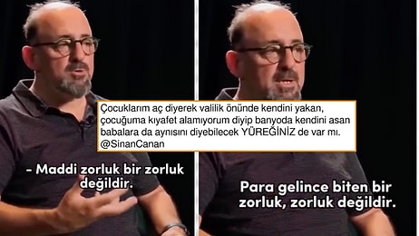 Sinan Canan "Maddi Zorluk Zorluk Değildir" Dedi! Sosyal Medya Yürekleri Dağlayan Geçim Dertleriyle Dile Geldi
