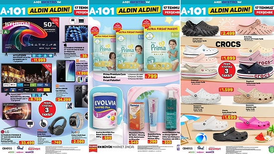 A101'e Apple MacBook Air Geliyor! 17 Temmuz 2025 A101 İnternete Özel Aldın Aldın Kataloğu