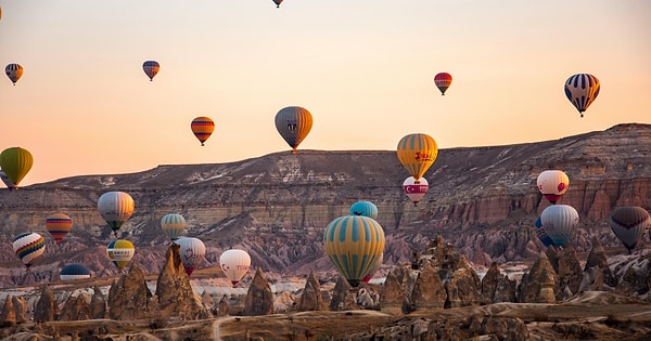 2. Cappadocia - Fairy Chimneys, Balloons and Underground Cities