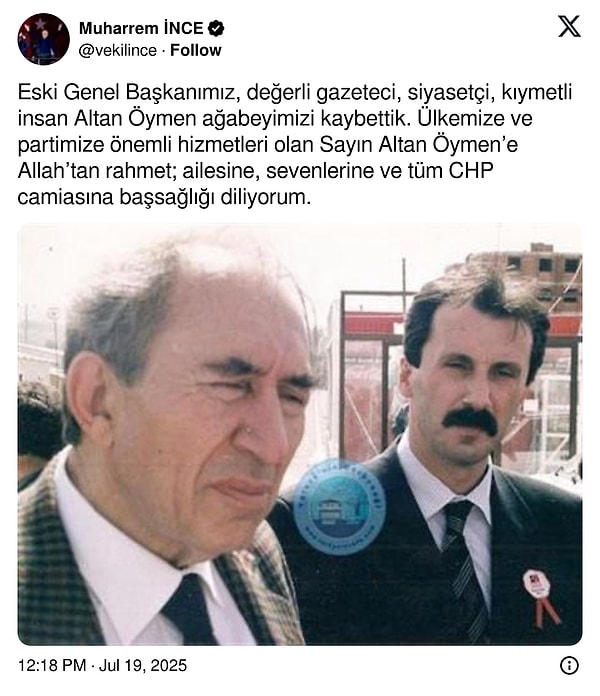 Muharrem İnce: