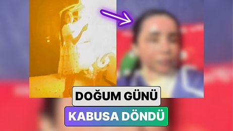 Bir Yayıncı Doğum Gününde Gaz Dolu Balonlarla Poz Vermek İsterken Felaketin Eşiğinden Döndü