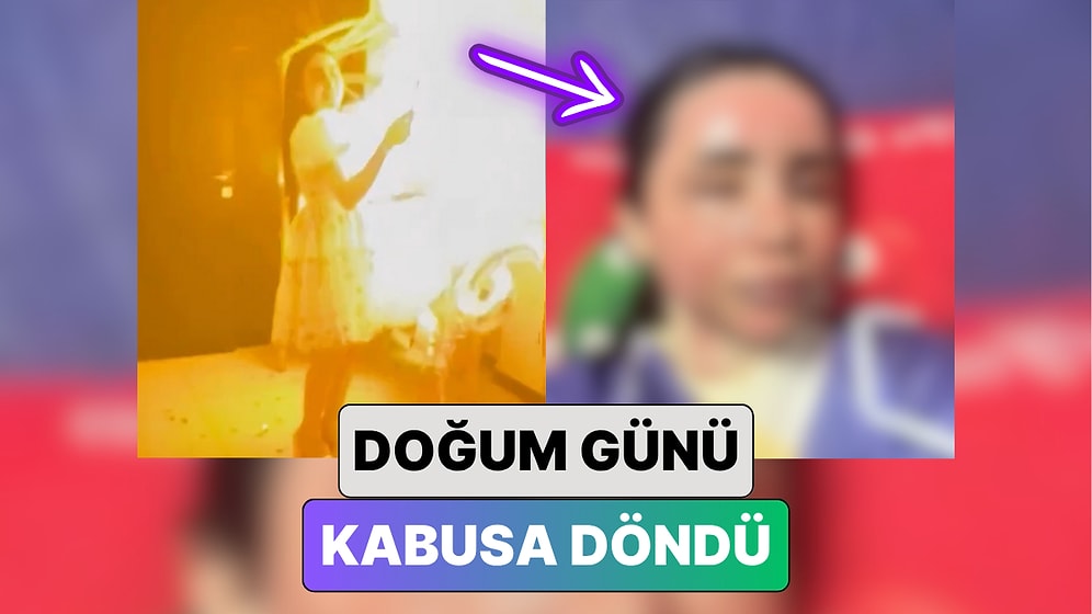 Bir Yayıncı Doğum Gününde Gaz Dolu Balonlarla Poz Vermek İsterken Felaketin Eşiğinden Döndü
