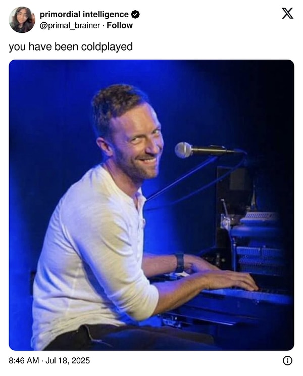 "Coldplaylendiniz"
