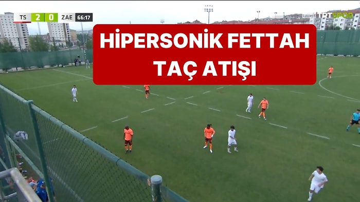 Trabzonspor - Zob Ahan Maçına Hipersonik Fettah Taç Atışı Damgasını Vurdu