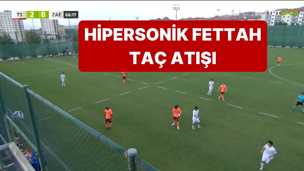 Trabzonspor - Zob Ahan Maçına Hipersonik Fettah Taç Atışı Damgasını Vurdu