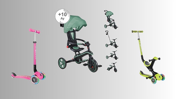 Globber Bisiklet ve Scooterlarda Sepette %30'a Varan İndirim👇🏽