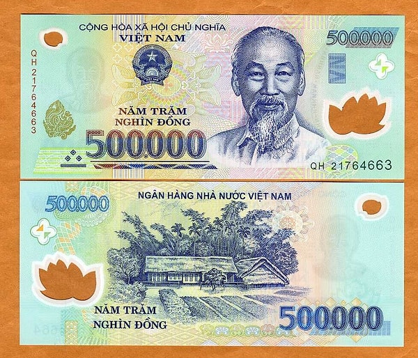 Vietnam’da cebinizdeki 500.000 Dong, düşündüğünüz kadar büyük değil.