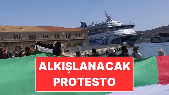 İsrailli Turistlere Protesto: Binlerce Kişinin Siros Adası’na Çıkmasına İzin Verilmedi