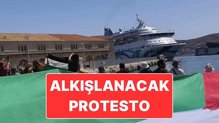 İsrailli Turistlere Protesto: Binlerce Kişinin Siros Adası’na Çıkmasına İzin Verilmedi