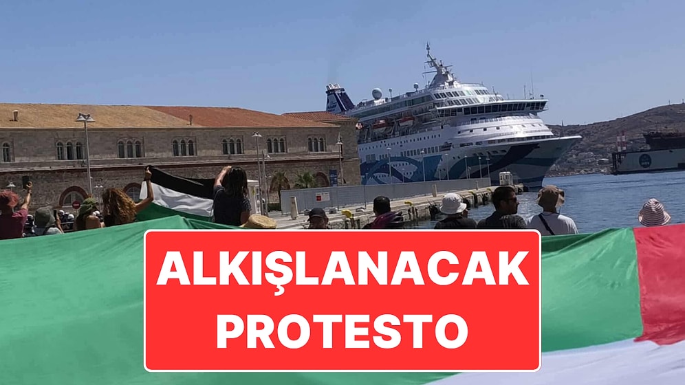 İsrailli Turistlere Protesto: Binlerce Kişinin Siros Adası’na Çıkmasına İzin Verilmedi