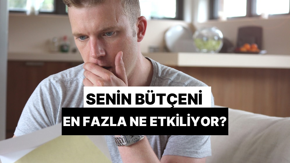 Senin Bütçeni En Çok Ne Etkiliyor?