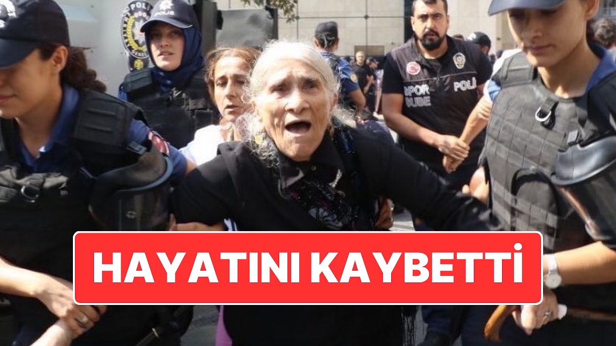 Cumartesi Anneleri’nin Simgelerindendi: Emine Ocak 89 Yaşında Hayatını Kaybetti