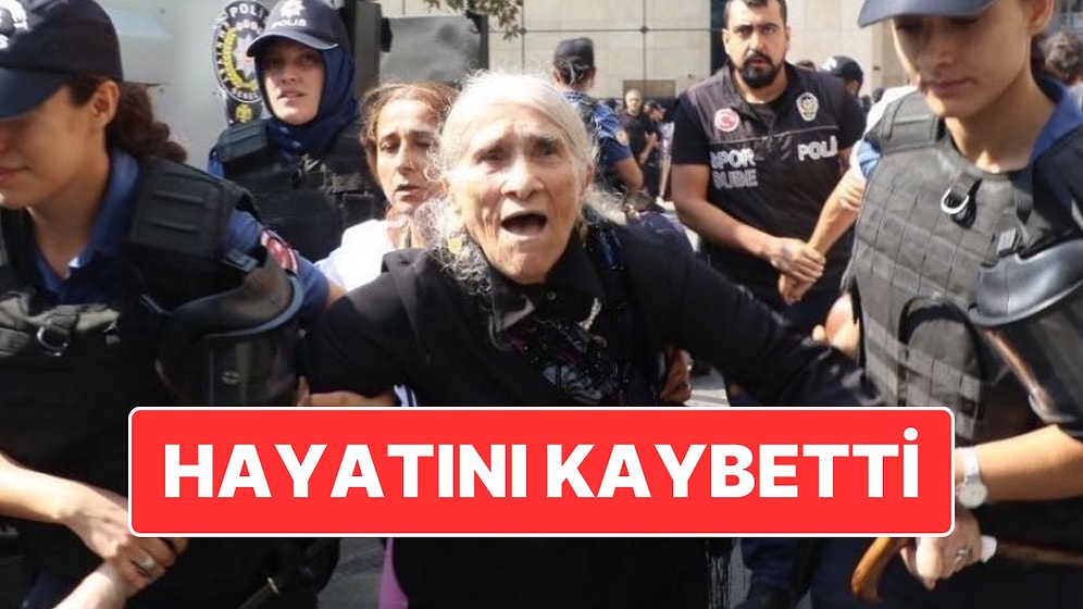 Cumartesi Anneleri’nin Simgelerindendi: Emine Ocak 89 Yaşında Hayatını Kaybetti