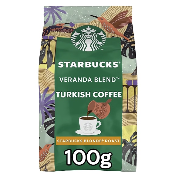 Amazon’da bugün indirime giren Starbucks Veranda Blend Türk Kahvesi 100 g, klasik kahve keyfini yepyeni bir yorumla sunuyor.