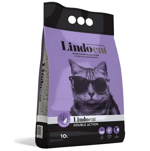 LindoCat Lindo Cat Lavantalı Kedi Kumu 10 Litre