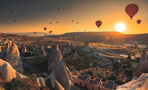 Kapadokya’da taş otelde konaklayın!