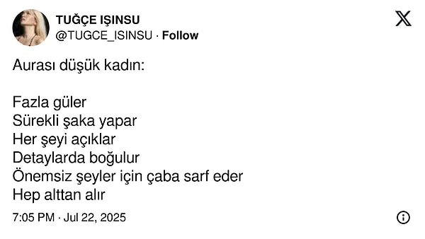 Her şey, @TUGCE_ISINSU adlı kullanıcının bu paylaşımı yapmasıyla başladı...