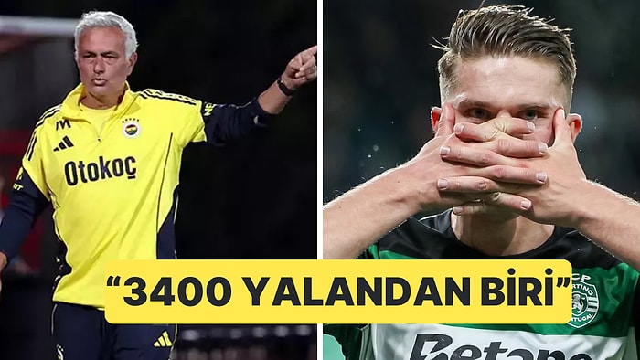Fenerbahçe Teknik Direktörü Mourinho, Viktor Gyökeres İddialarına Noktayı Koydu