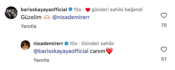 İşte Nisa Demirer ve Barış Kaya'nın samimi yorumlaşması: