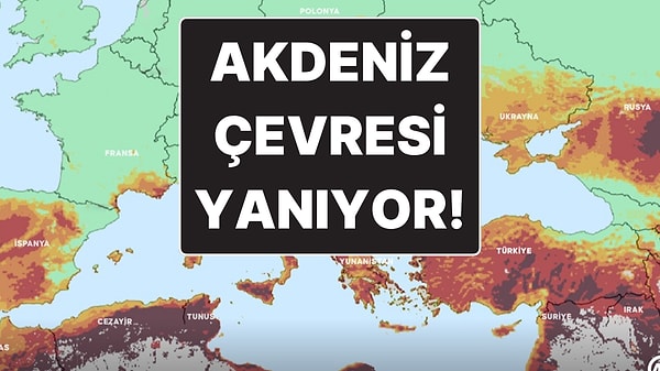Afrika kaynaklı sıcak hava dalgası nedeniyle sıcaklıkların bazı bölgelerde 40 derecenin üzerine çıktığı Türkiye’de orman yangını riski de en üst seviyede.