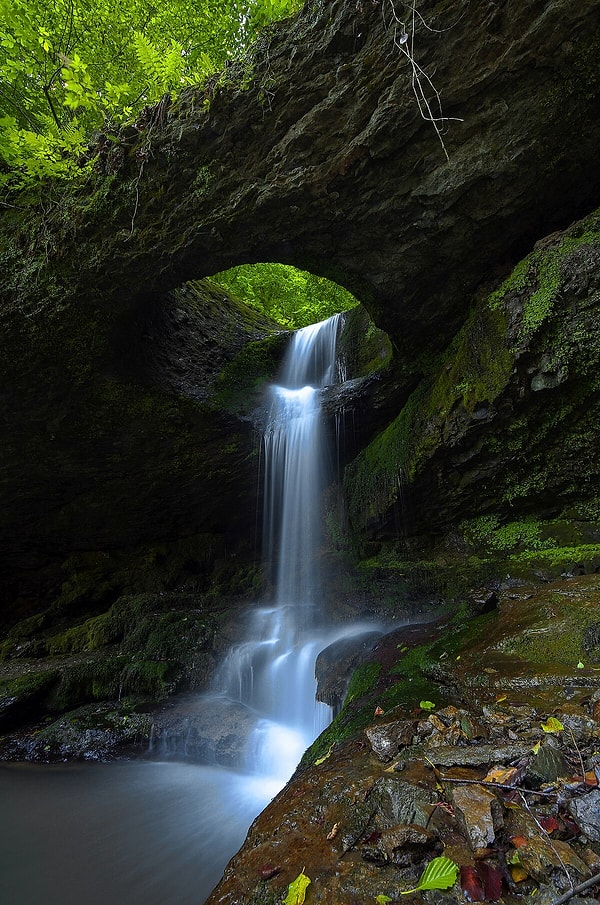 10. Delikli Kaya Waterfall, Artvin