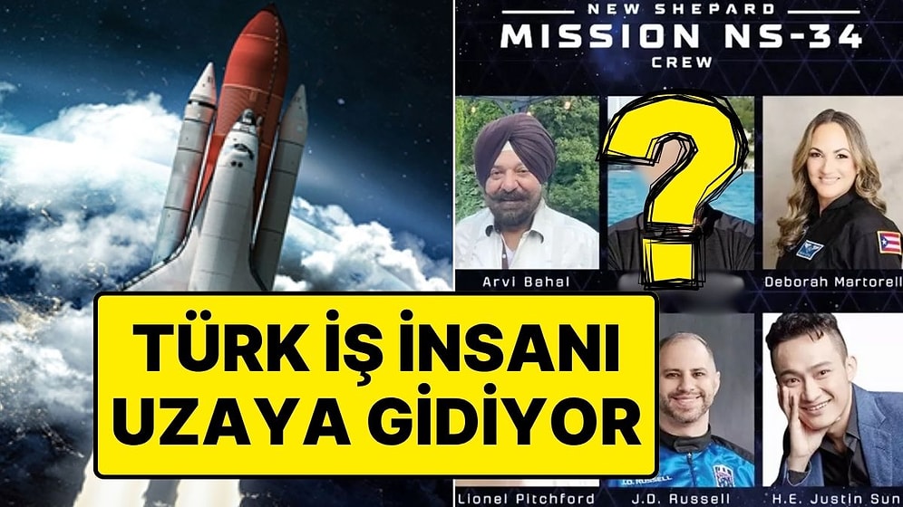 İş İnsanı Gökhan Erdem, Jeff Bezos’un New Shepard Roketiyle Uzaya Gidiyor