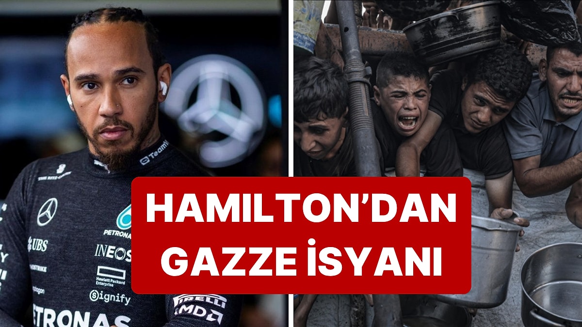 F1 Pilotu Lewis Hamilton, Gazze&apos;de Yaşananlara Bir Kez Daha Tepki Gösterdi
