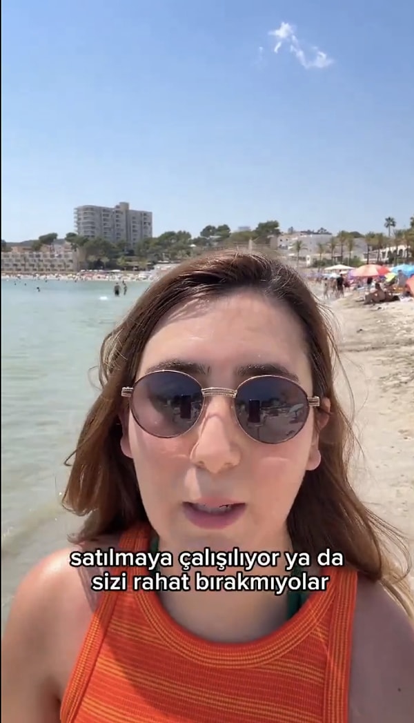 Türkiye'de şezlong fiyatlarından, esnafların yaklaşımına kadar birçok konuyu eleştiren Zeynep Kıymaz, Mallorca'da yaşadıklarını özetledi.