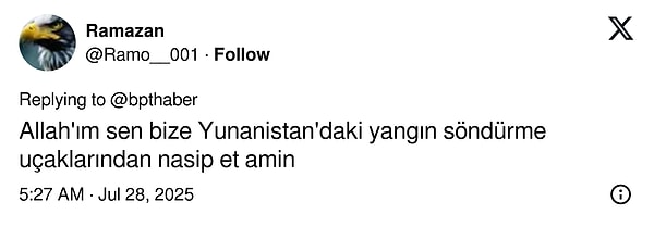 Meteorolojinin yağmur uyarısının hemen ardından Diyanet'in yağmur duasına çıkmasına sosyal medya kullanıcıları yorum yağdırdı👇🏻