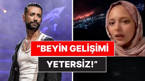 Bursa'da Orman Yangınını Arkasına Alarak TikTok Videosu Çeken Kullanıcıya Tan Taşçı da Tepkisiz Kalmadı