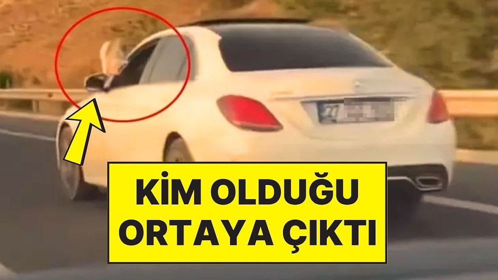 Gaziantep’te Ayaklarını Camdan Çıkararak Araba Kullanan Kişi Başsavcı Değil Oğluymuş!