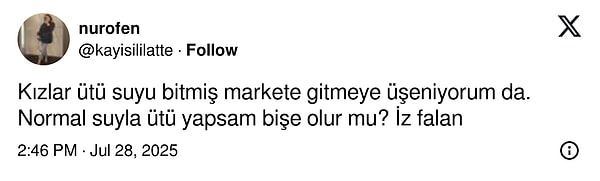Paylaşım şöyleydi ama pek çok kişi ciddiye almadı.