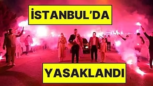 İstanbul Valiliği'nden yapılan yazılı açıklamaya göre, İstanbul genelinde havai fişek, işaret fişeği, meşale patlayıcı – yanıcı maddelerin satışı ve kullanımı, 29 Temmuz’dan 28 Ekim tarihine kadar yasaklandı.