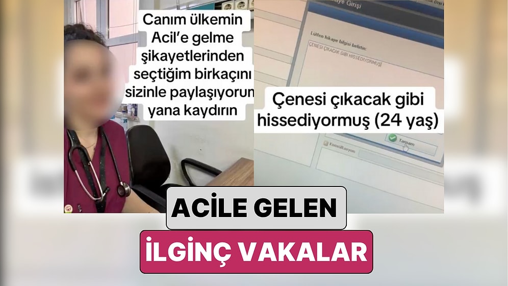 Acil Serviste Hizmet Veren Bir Doktor Gelen Birbirinden İlginç Vakaları Paylaştı: “Sürekli Ağlamak İstiyormuş”