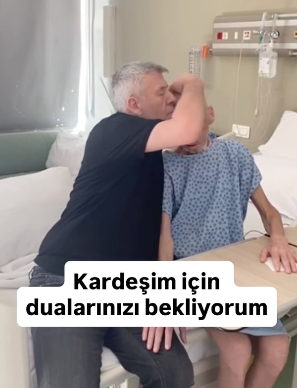 Metin Şentürk kardeşinin 11 aydır kanser hastalığı ile mücadele ettiğini söyleyerek takipçilerinden dua istedi.