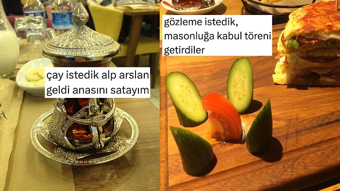 Verdikleri Siparişlerin Sunumlarına Yaptıkları Benzetmelerle Güldüren Kişiler