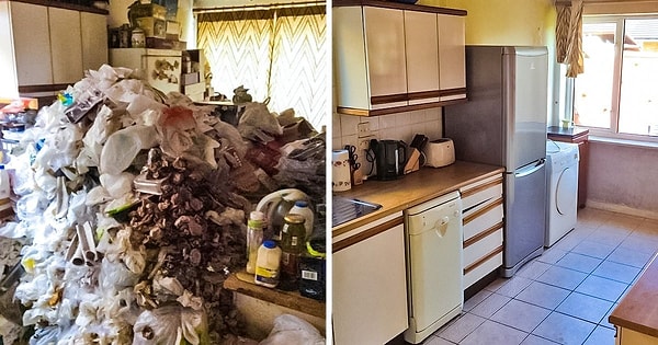 1. Savaş alanı gibi gözüken mutfağın huzur köşesi olması!